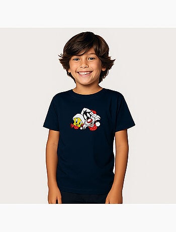 Tshirt Enfant LOONEY TUNES SYLVESTER AND TWEETY