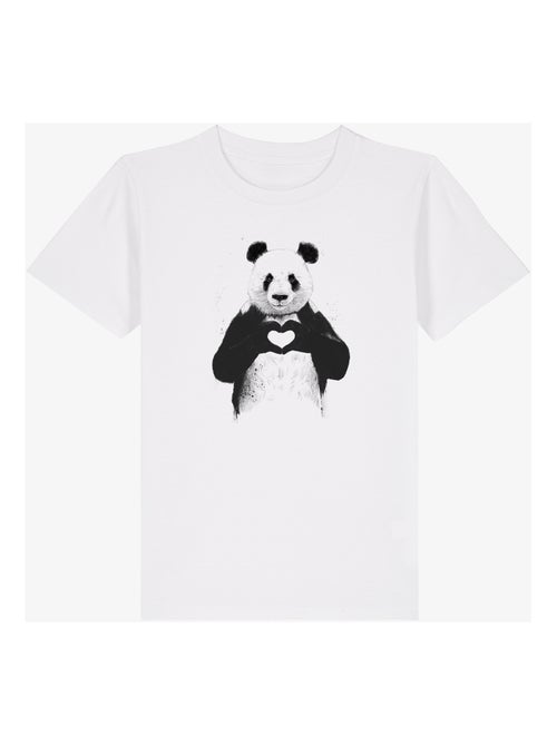 Tshirt Enfant LOVE PANDA - Kiabi Tshirt Enfant LOVE PANDA - Kiabi