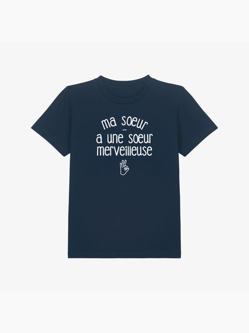 Tshirt Enfant MA SŒUR A UNE SŒUR MERVEILLEUSE - Kiabi Tshirt Enfant MA SŒUR A UNE SŒUR MERVEILLEUSE - Kiabi