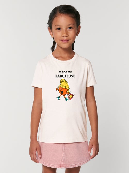 Tshirt Enfant MADAME FABULEUSE - Kiabi Tshirt Enfant MADAME FABULEUSE - Kiabi