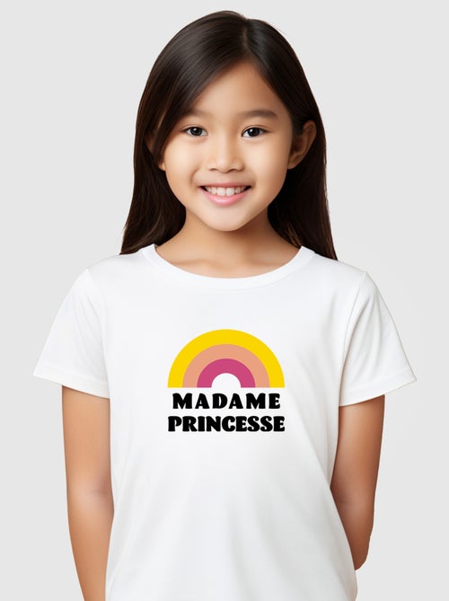 Tshirt Enfant MADAME PRINCESSE WAF - Kiabi Tshirt Enfant MADAME PRINCESSE WAF - Kiabi