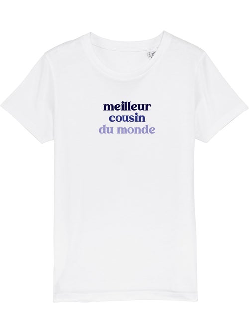 Tshirt Enfant MEILLEUR COUSIN DU MONDE - Kiabi Tshirt Enfant MEILLEUR COUSIN DU MONDE - Kiabi