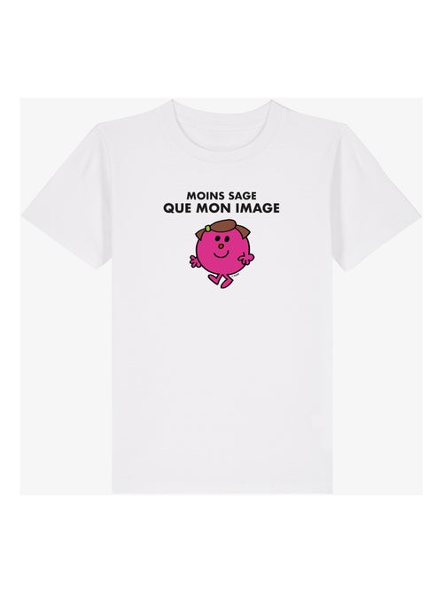 Tshirt Enfant MOINS SAGE QUE MON IMAGE - Kiabi Tshirt Enfant MOINS SAGE QUE MON IMAGE - Kiabi