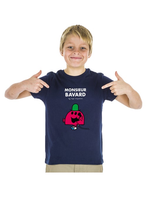 Tshirt Enfant MONSIEUR BAVARD - Kiabi