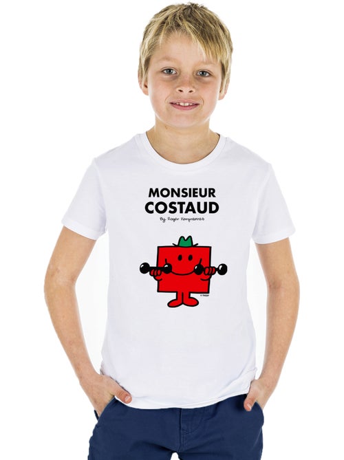 Tshirt Enfant MONSIEUR COSTAUD - Kiabi