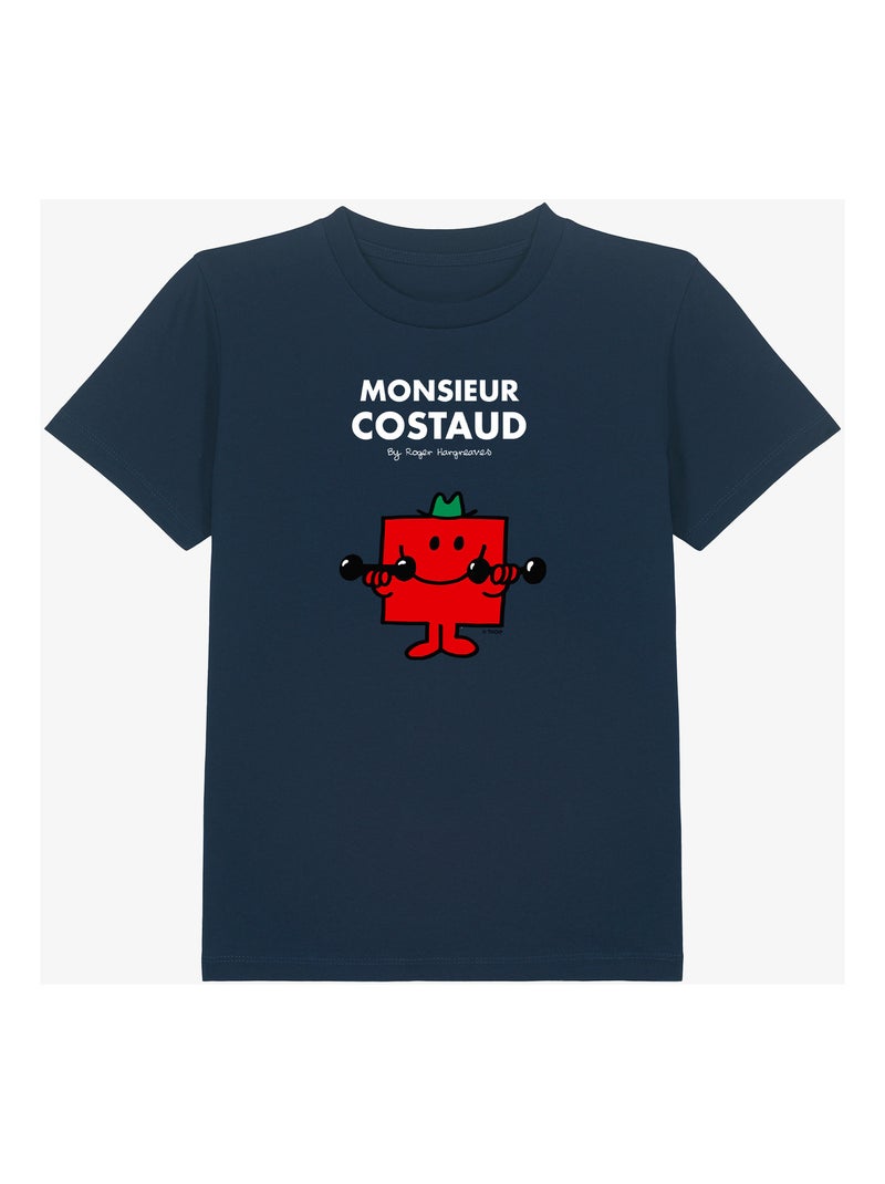 Tshirt Enfant MONSIEUR COSTAUD Bleu marine - Kiabi
