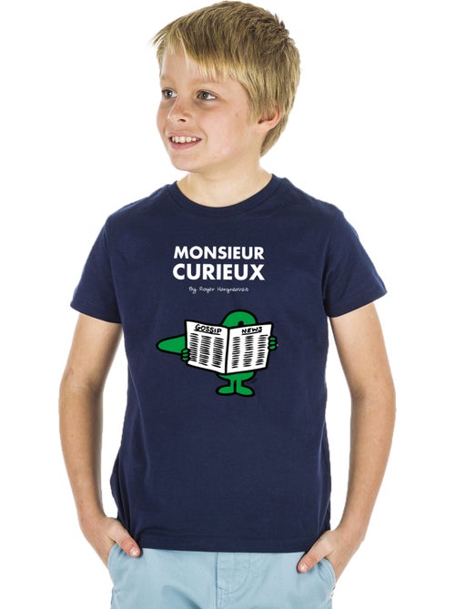 Tshirt Enfant MONSIEUR CURIEUX - Kiabi