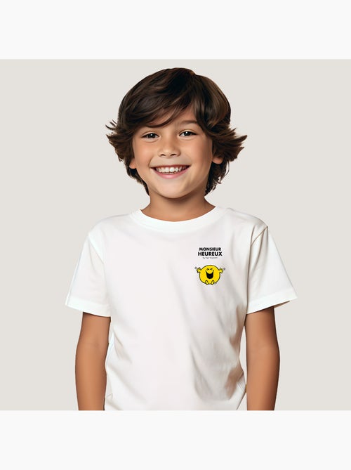 Tshirt Enfant MONSIEUR HEUREUX CŒUR - Kiabi