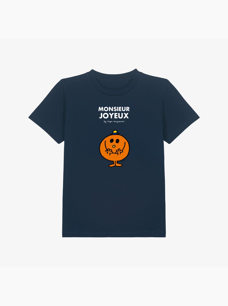 Tshirt Enfant MONSIEUR JOYEUX Bleu marine - Kiabi