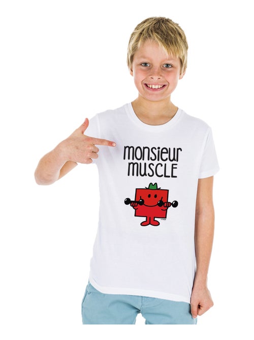 Tshirt Enfant MONSIEUR MUSCLE - Kiabi Tshirt Enfant MONSIEUR MUSCLE - Kiabi