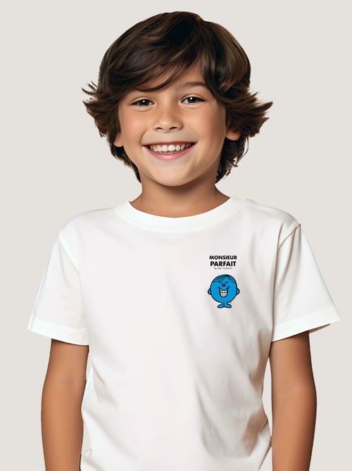 Tshirt Enfant MONSIEUR PARFAIT CŒUR - Kiabi