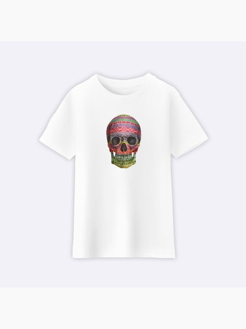 Tshirt Enfant NAVAJO SKULL - Kiabi