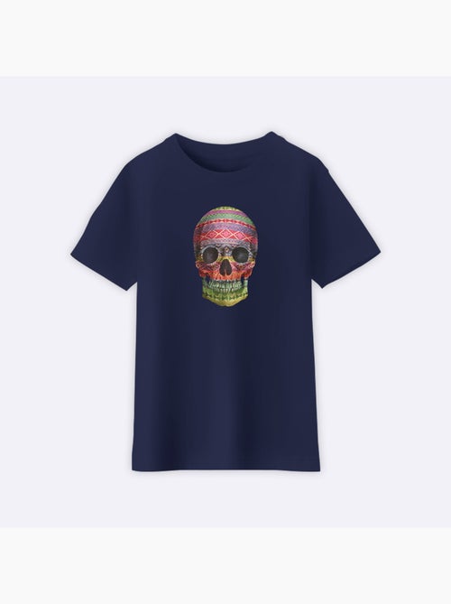 Tshirt Enfant NAVAJO SKULL - Kiabi