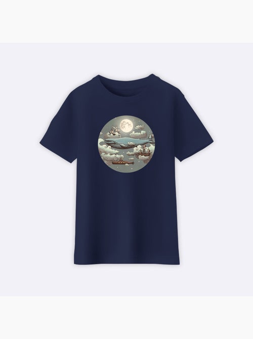 Tshirt Enfant OCEAN MEETS SKY - Kiabi