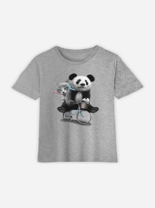 Tshirt Enfant PANDA BICYCLE - Kiabi Tshirt Enfant PANDA BICYCLE - Kiabi