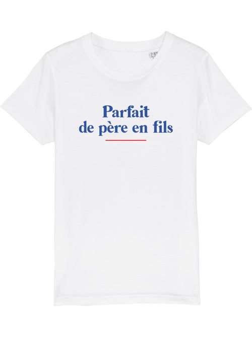 Tshirt Enfant PARFAIT DE PÈRE EN FILS 2 - Kiabi Tshirt Enfant PARFAIT DE PÈRE EN FILS 2 - Kiabi