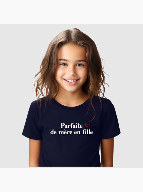 Tshirt Enfant PARFAITE DE MÈRE EN FILLE WAF - Kiabi Tshirt Enfant PARFAITE DE MÈRE EN FILLE WAF - Kiabi