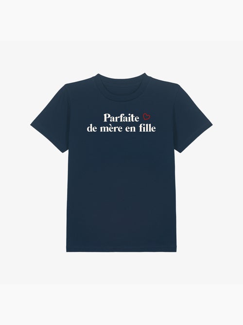 Tshirt Enfant PARFAITE DE MÈRE EN FILLE WAF - Kiabi Tshirt Enfant PARFAITE DE MÈRE EN FILLE WAF - Kiabi