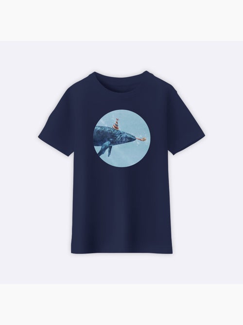 Tshirt Enfant PART WHALE - Kiabi