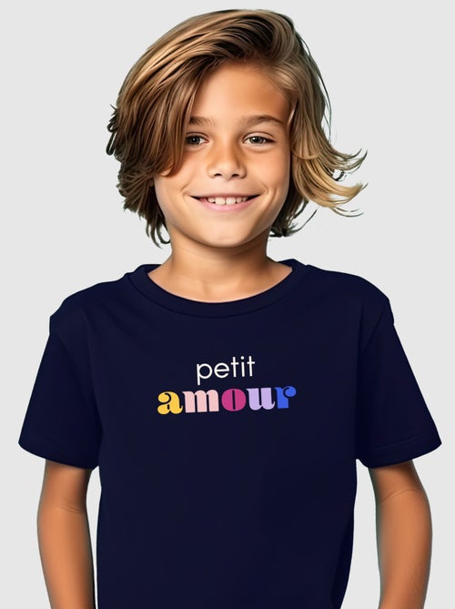 Tshirt Enfant PETIT AMOUR WAF - Kiabi