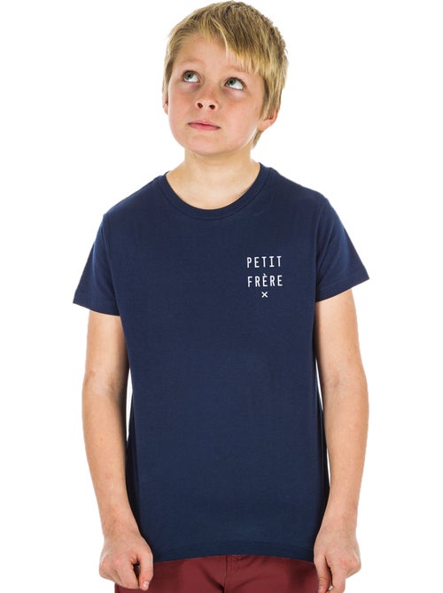 Tshirt Enfant PETIT FRÈRE X CŒUR WAF - Kiabi