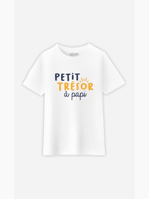 Tshirt Enfant PETIT TRESOR A PAPI - Kiabi Tshirt Enfant PETIT TRESOR A PAPI - Kiabi