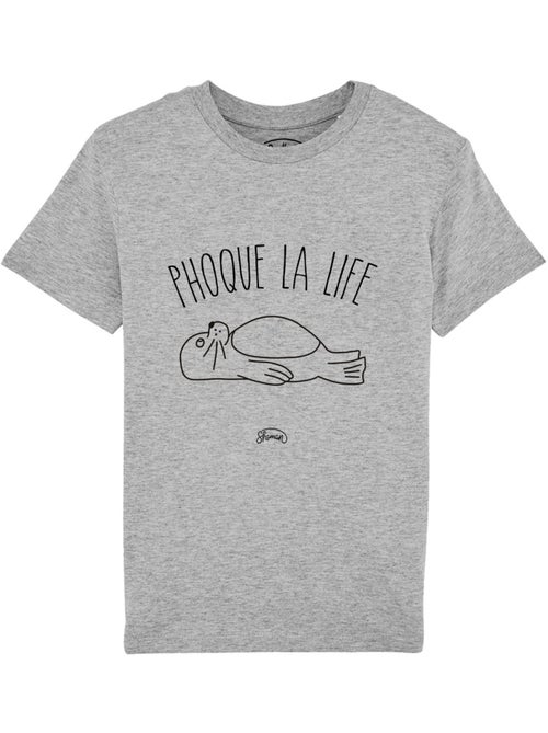 Tshirt Enfant PHOQUE LA LIFE - Kiabi