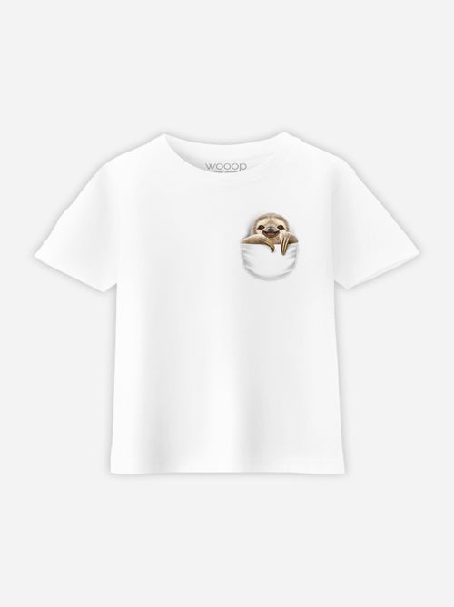 Tshirt Enfant POCKET SLOTH - Kiabi Tshirt Enfant POCKET SLOTH - Kiabi