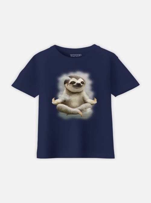 Tshirt Enfant SLOTH MEDITATE - Kiabi Tshirt Enfant SLOTH MEDITATE - Kiabi