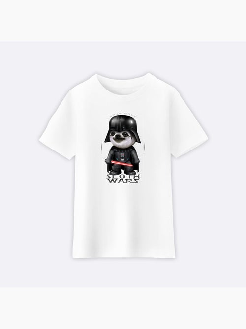 Tshirt Enfant SLOTH WARS - Kiabi