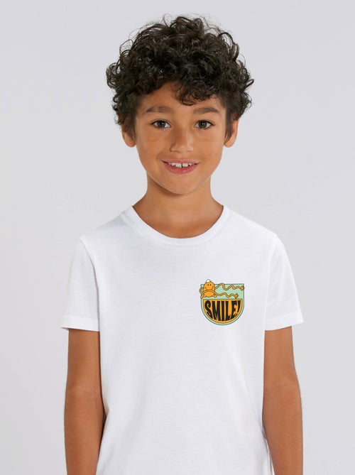Tshirt Enfant SMILE COEUR - Kiabi Tshirt Enfant SMILE COEUR - Kiabi