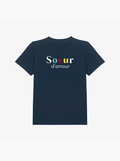 Tshirt Enfant SŒUR D'AMOUR - Kiabi Tshirt Enfant SŒUR D'AMOUR - Kiabi