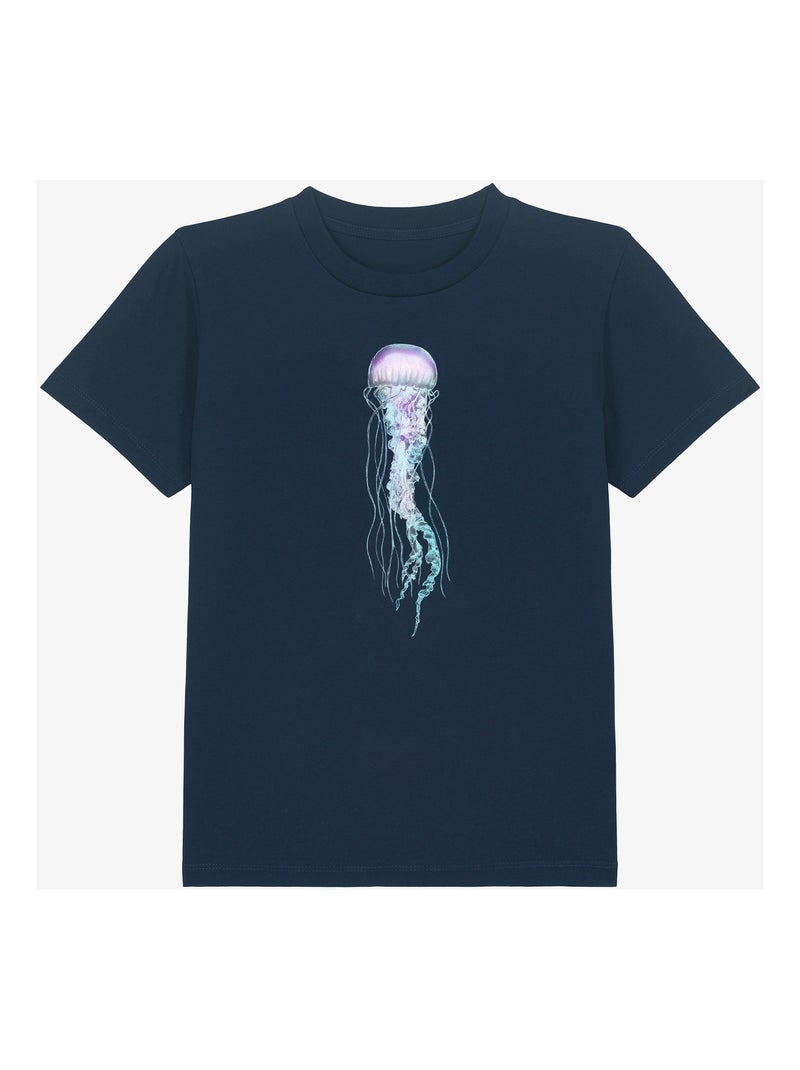 Tshirt Enfant SPACE JELLY Bleu marine - Kiabi