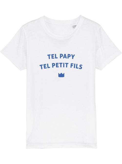 Tshirt Enfant TEL PAPY TELLE PETIT FILS WAF - Kiabi