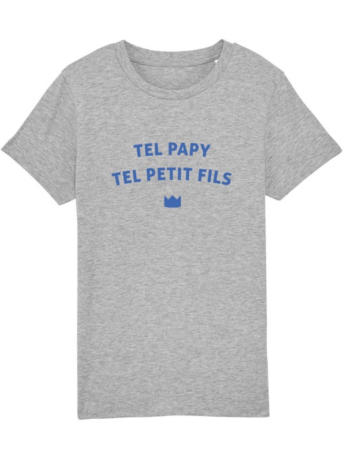 Tshirt Enfant TEL PAPY TELLE PETIT FILS WAF - Kiabi