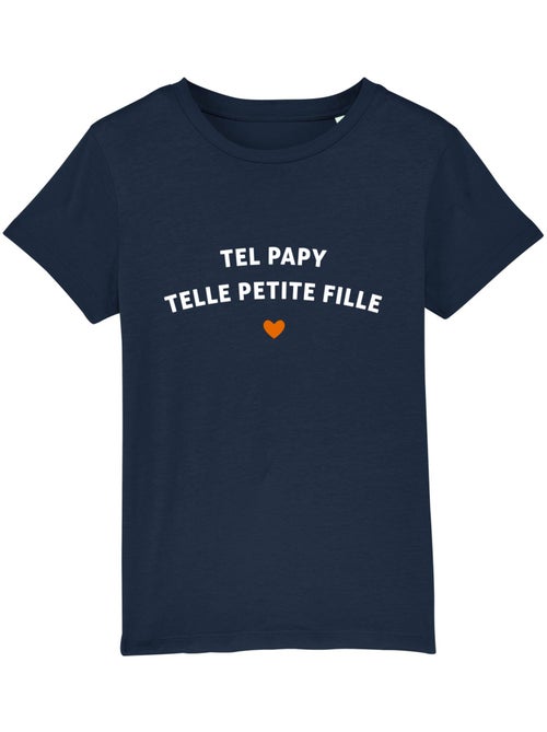 Tshirt Enfant TEL PAPY TELLE PETITE FILLE WAF - Kiabi Tshirt Enfant TEL PAPY TELLE PETITE FILLE WAF - Kiabi