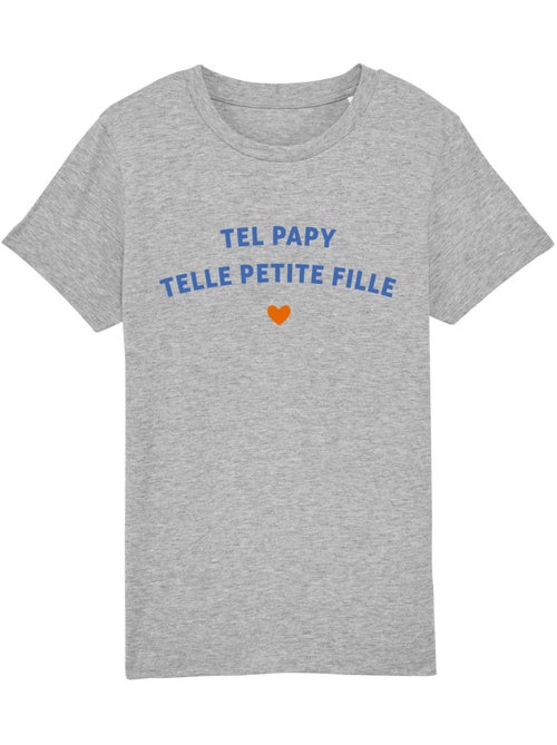 Tshirt Enfant TEL PAPY TELLE PETITE FILLE WAF - Kiabi Tshirt Enfant TEL PAPY TELLE PETITE FILLE WAF - Kiabi
