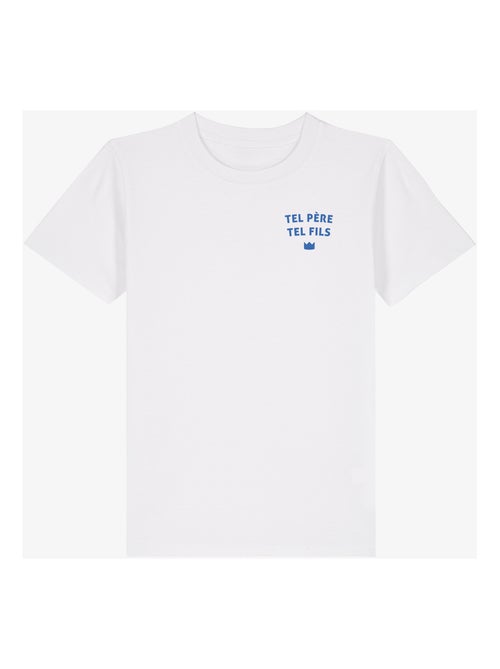 Tshirt Enfant TEL PÈRE TEL FILS CŒUR - Kiabi