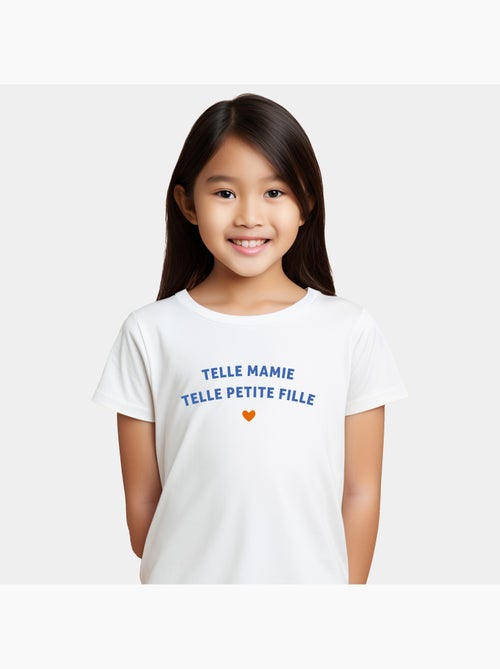 Tshirt Enfant TELLE MAMIE TELLE PETITE-FILLE WAF - Kiabi Tshirt Enfant TELLE MAMIE TELLE PETITE-FILLE WAF - Kiabi