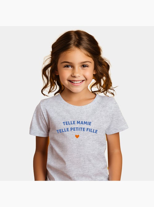 Tshirt Enfant TELLE MAMIE TELLE PETITE-FILLE WAF - Kiabi Tshirt Enfant TELLE MAMIE TELLE PETITE-FILLE WAF - Kiabi