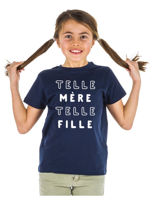 Tshirt Enfant TELLE MÈRE TELLE FILLE 2 MPT - Kiabi Tshirt Enfant TELLE MÈRE TELLE FILLE 2 MPT - Kiabi