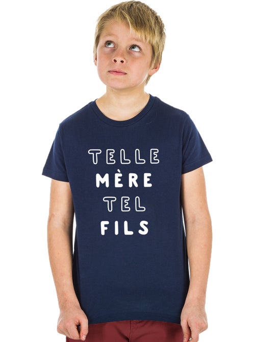 Tshirt Enfant TELLE MÈRE TELLE FILS MPT - Kiabi