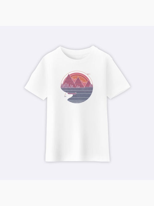 Tshirt Enfant THE MOUNTAINS ARE CALLING - Kiabi Tshirt Enfant THE MOUNTAINS ARE CALLING - Kiabi