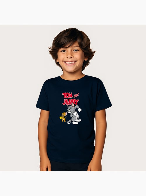Tshirt Enfant TOM AND JERRY CHEESE GRAPHIC - Kiabi