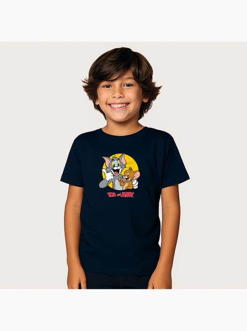 Tshirt Enfant TOM AND JERRY THUMBS UP - Kiabi