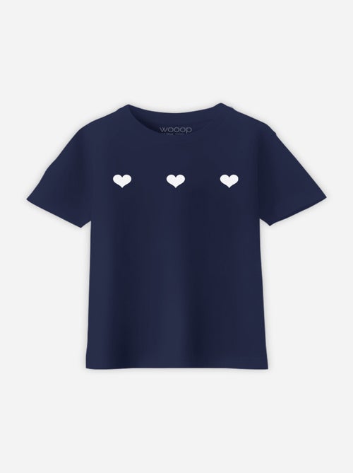 Tshirt Enfant TROIS PETITS COEURS - Kiabi Tshirt Enfant TROIS PETITS COEURS - Kiabi