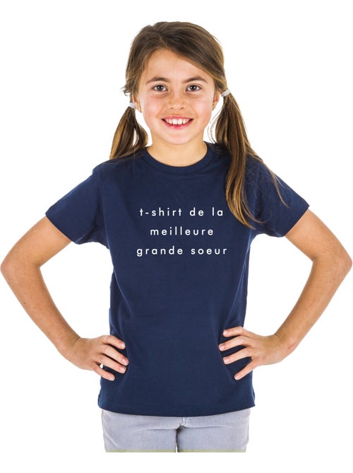 Tshirt Enfant Tshirt Enfant DE LA MEILLEURE GRANDE SŒUR 2 MPT - Kiabi Tshirt Enfant Tshirt Enfant DE LA MEILLEURE GRANDE SŒUR 2 MPT - Kiabi