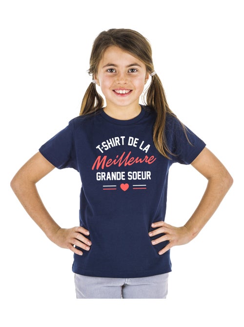 Tshirt Enfant Tshirt Enfant DE LA MEILLEURE GRANDE SŒUR - Kiabi Tshirt Enfant Tshirt Enfant DE LA MEILLEURE GRANDE SŒUR - Kiabi