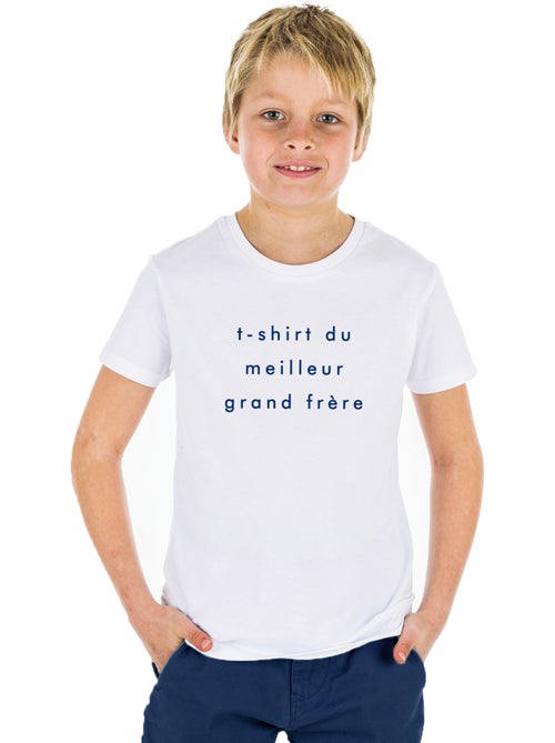 Tshirt Enfant Tshirt Enfant DU MEILLEUR GRAND FRÈRE 2 MPT - Kiabi