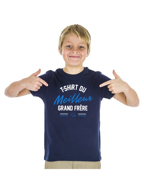Tshirt Enfant Tshirt Enfant DU MEILLEUR GRAND FRÈRE - Kiabi